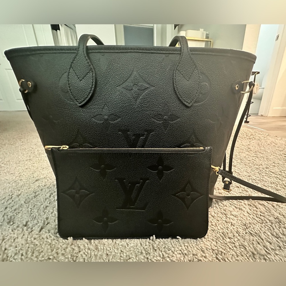 Louis Vuitton - Neverfull MM - Black Monogram Empreinte